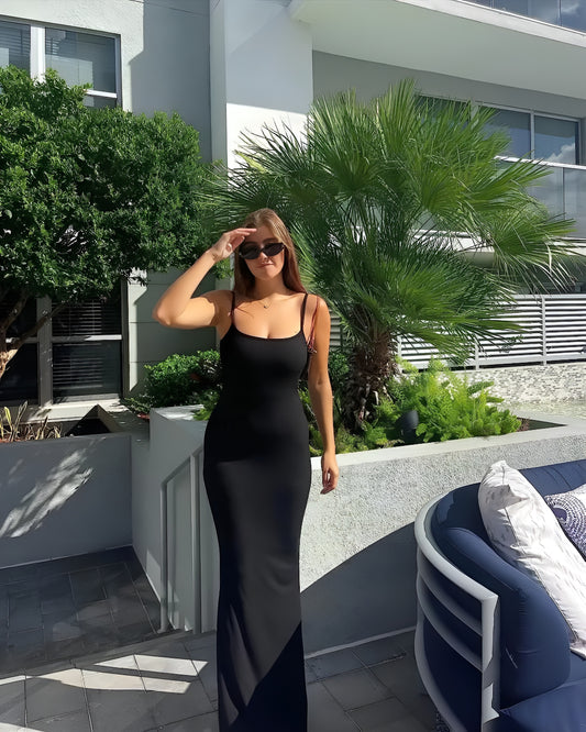 Shapewear- Maxi-jurk