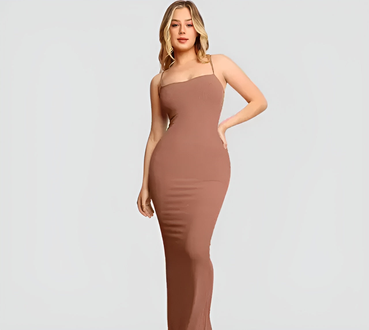 Shapewear- Maxi-jurk