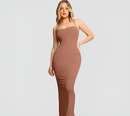 Shapewear- Maxi-jurk
